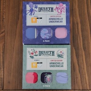 Duluth Trading Women's Armachillo Underwear 3-Pack SET OF 2